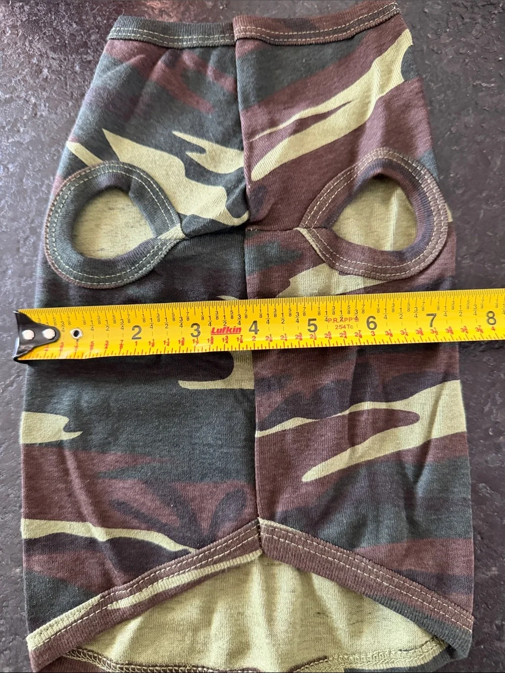 Dog Camo Shirt - Green/Brown